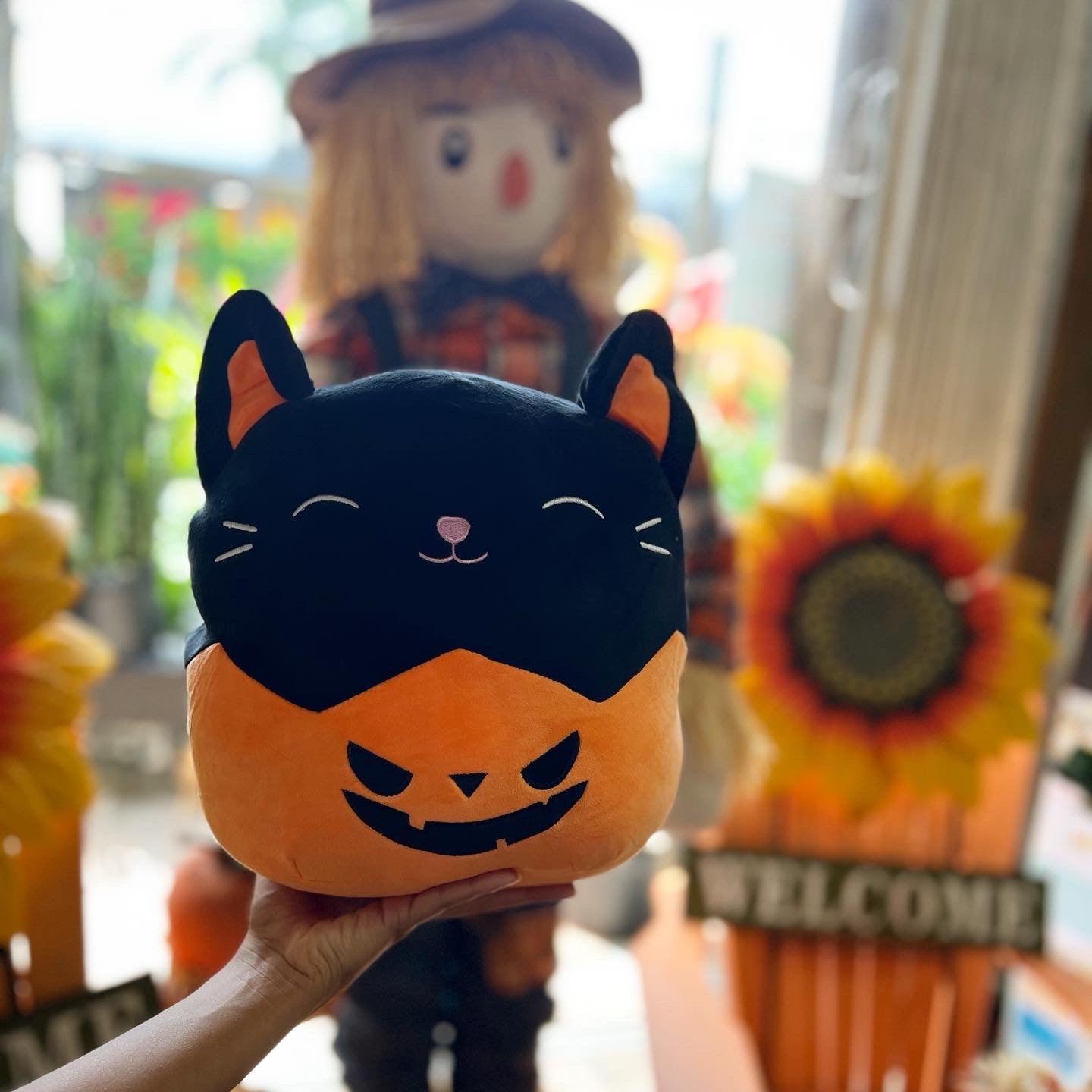 Pumpkin Kitty Plushie