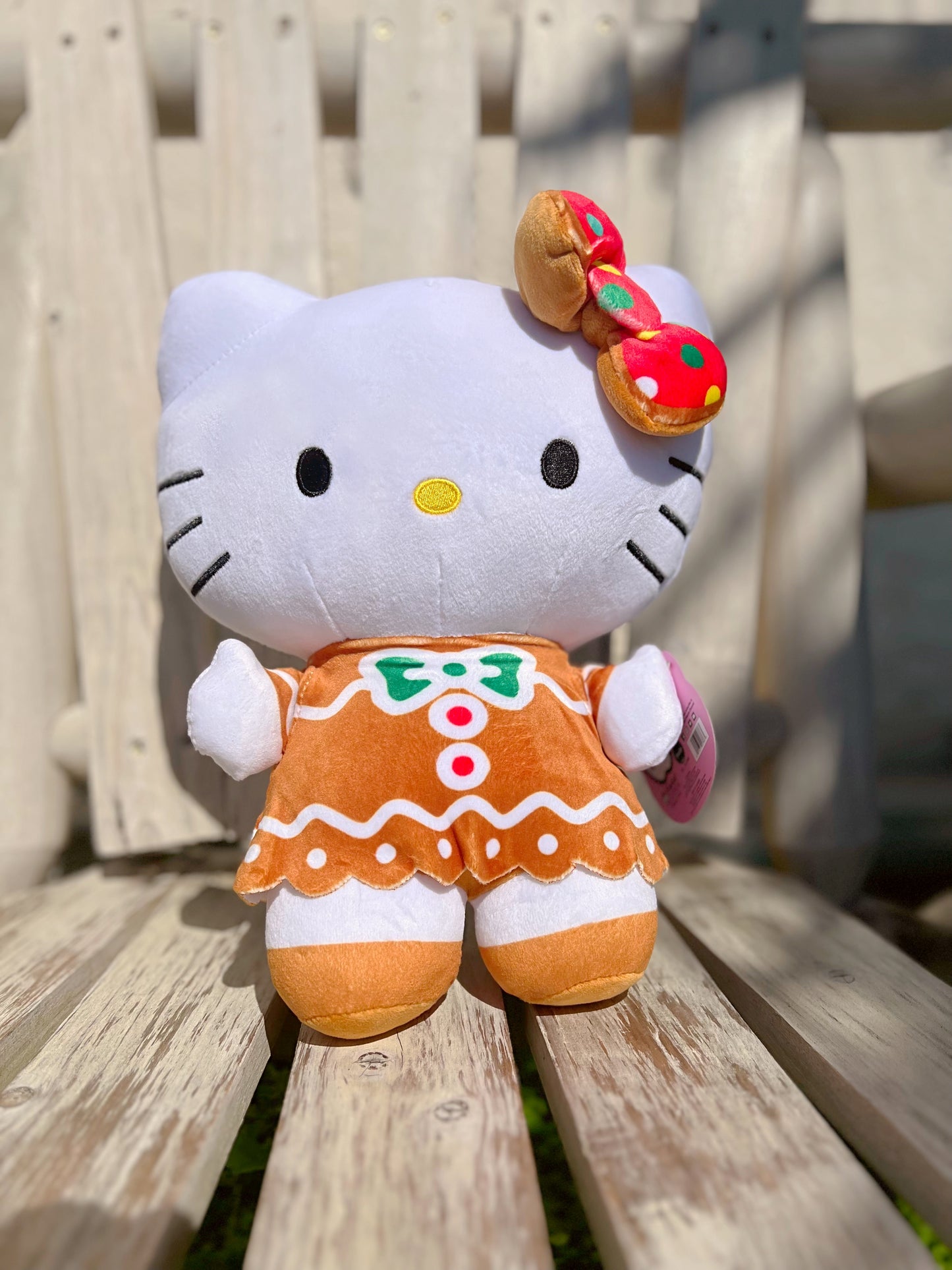 Gingerbread Hello Kitty Plushie