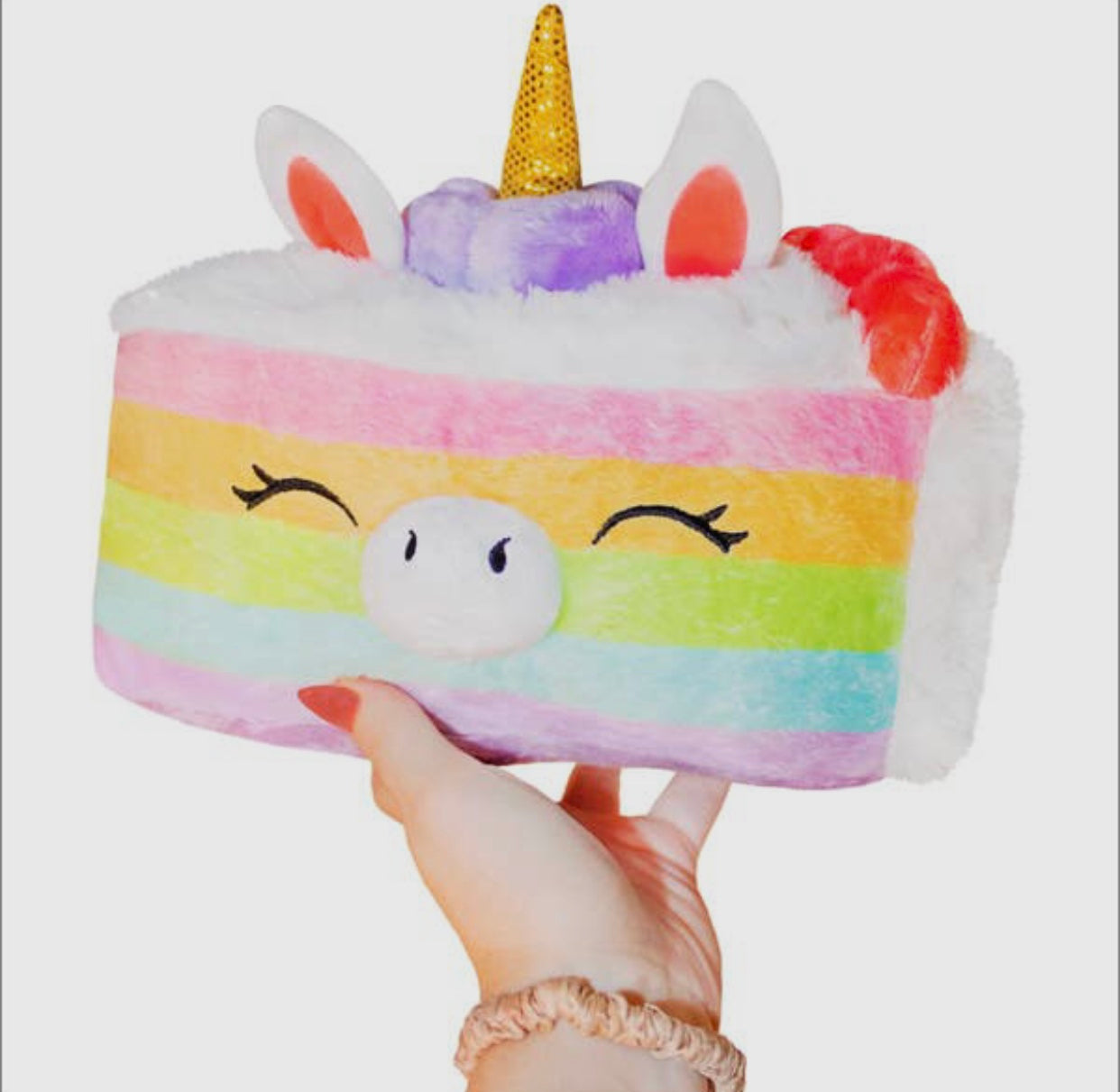 Unicorn cake plushie