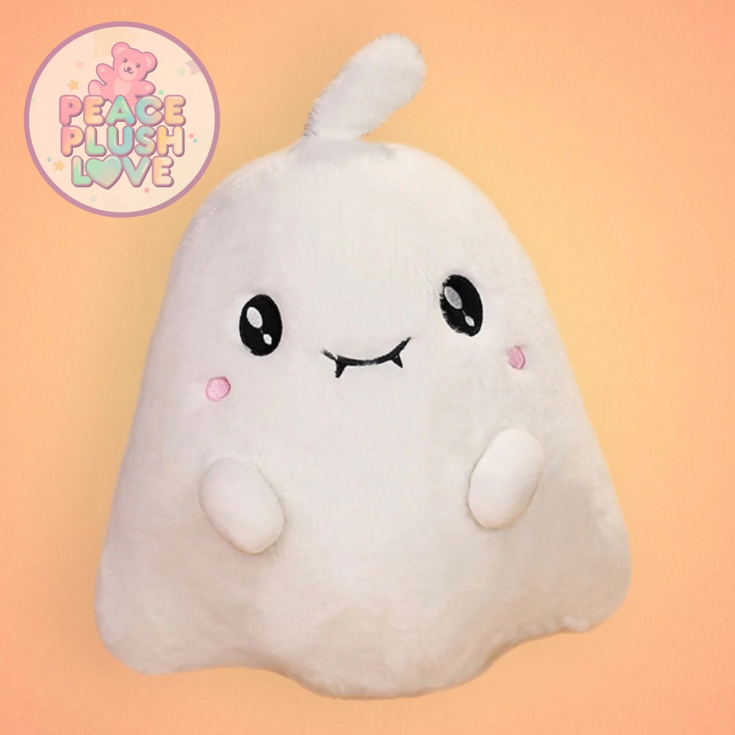 Fluffy Ghost Plushie