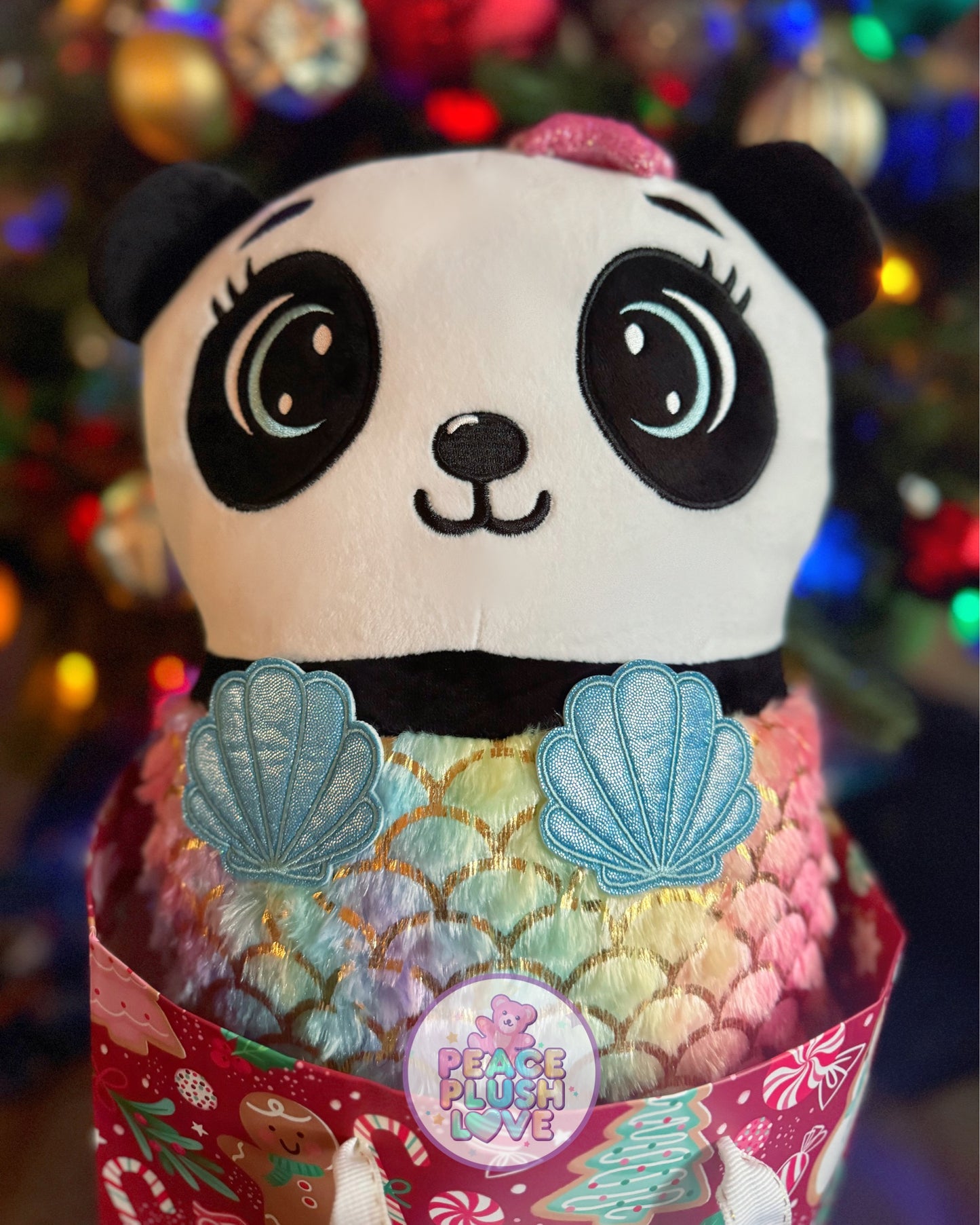 Mer-Panda Plushie