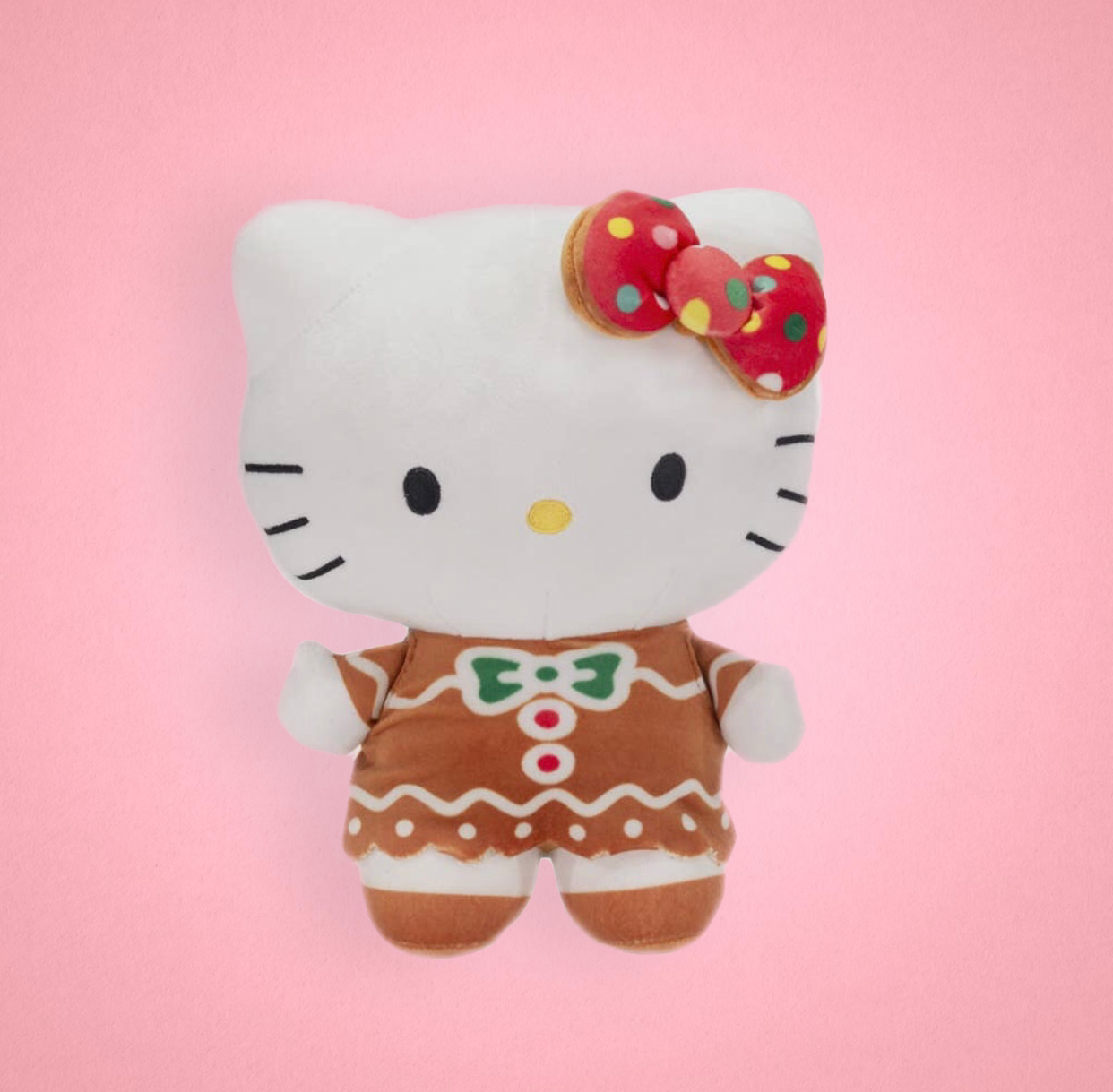 Gingerbread Hello Kitty Plushie