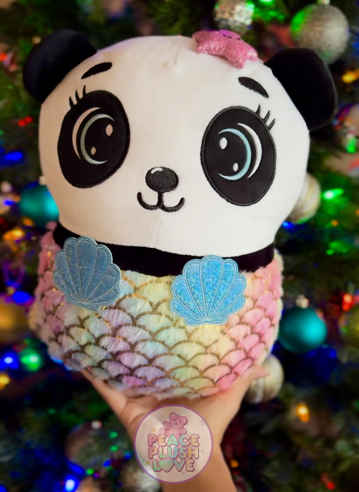 Mer-Panda Plushie